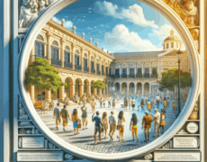 Descubre el Turismo en la Plaza Porticada de Santander: Guía de Viaje